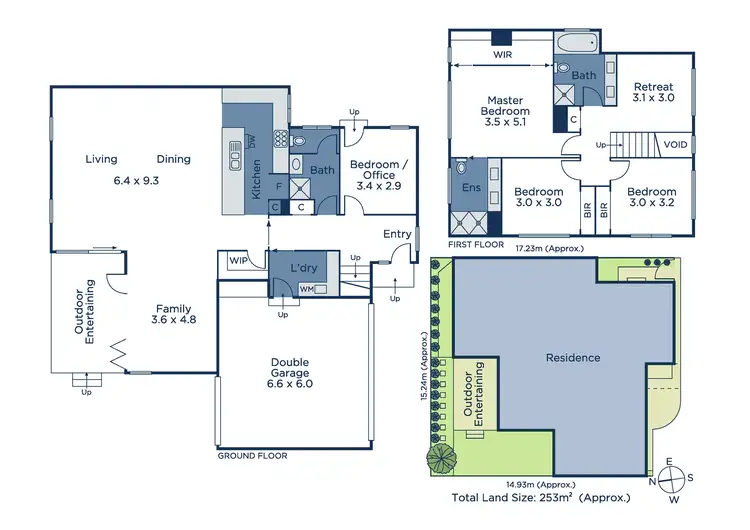 Floorplan of Homely townhouse listing, 2/81 Junction Road, Nunawading VIC 3131