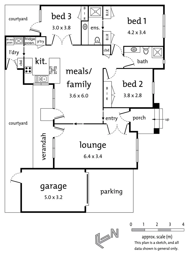 Floorplan of Homely unit listing, 2/74 Balwyn Road, Balwyn VIC 3103