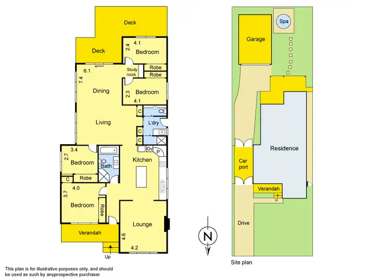 Floorplan of Homely house listing, 33 Princes Street, Watsonia VIC 3087
