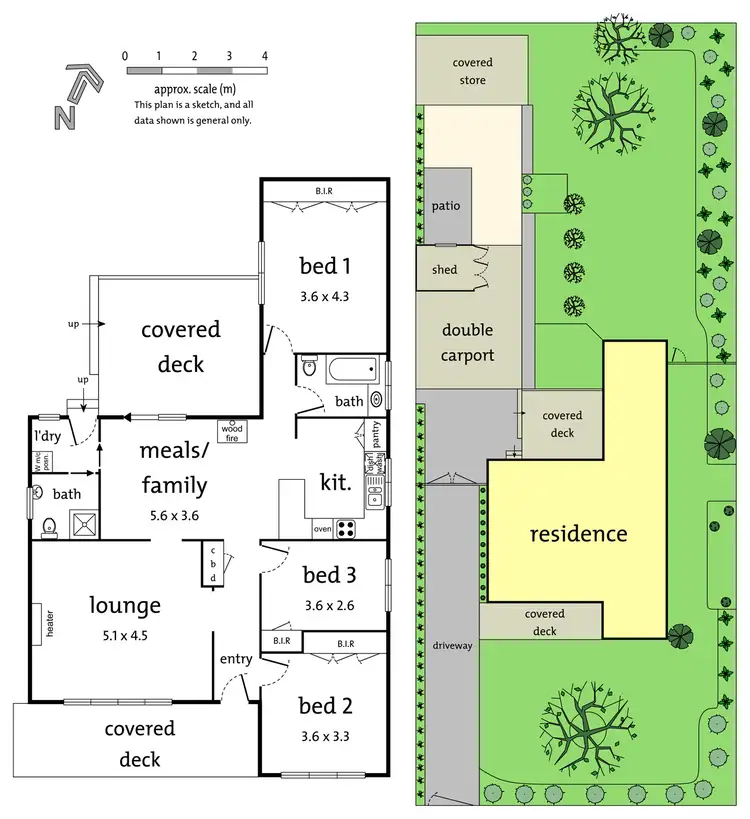 Floorplan of Homely house listing, 43 Smith Avenue, Croydon VIC 3136