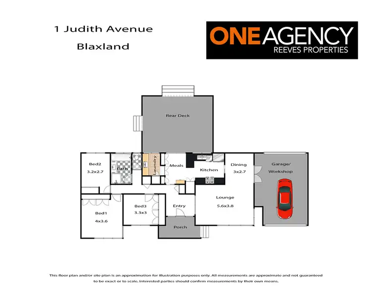 Floorplan of Homely house listing, 1 Judith Avenue, Mount Riverview NSW 2774