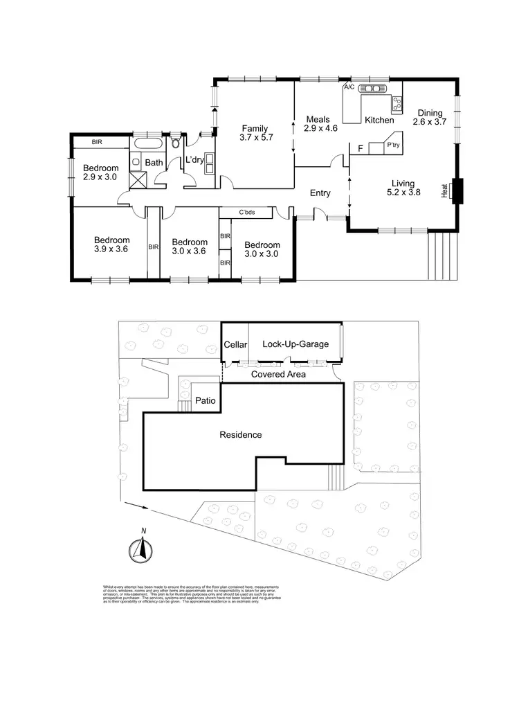 Floorplan of Homely house listing, 1 Rossdale Street, Craigieburn VIC 3064