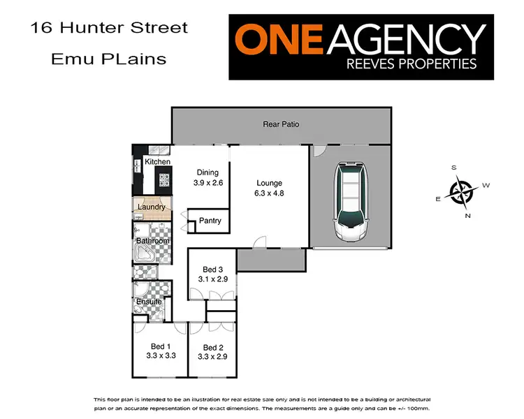 Floorplan of Homely house listing, 16 Hunter Street, Emu Plains NSW 2750