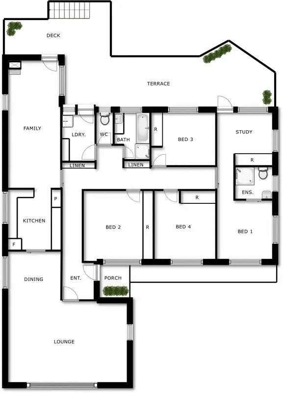 Floorplan of Homely house listing, 6 Whitham Place, Pearce ACT 2607