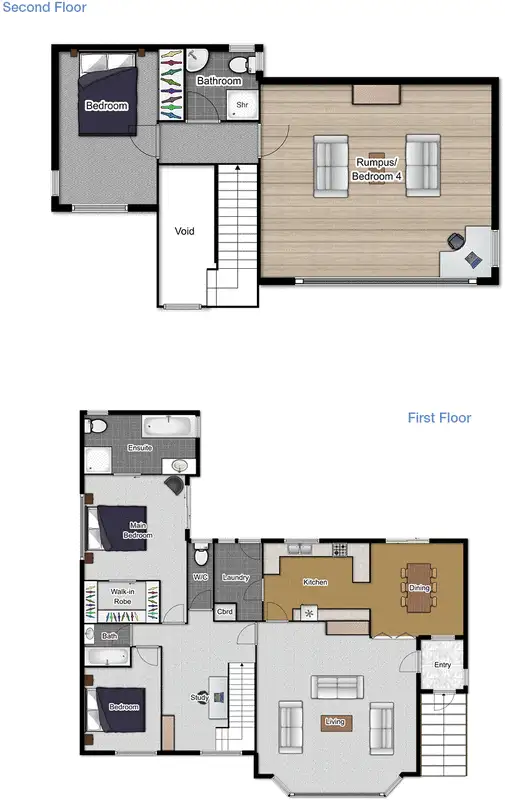 Floorplan of Homely house listing, 43 Bavin Street, Curtin ACT 2605