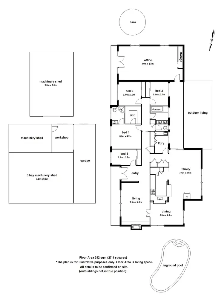 Floorplan of Homely house listing, 75 Sylvia Road, Hoddles Creek VIC 3139
