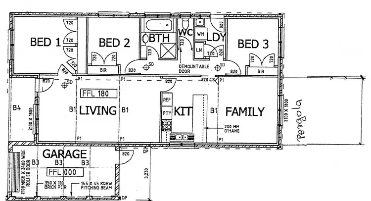 Floorplan of Homely house listing, 13 Rimes Close, Cranbourne West VIC 3977