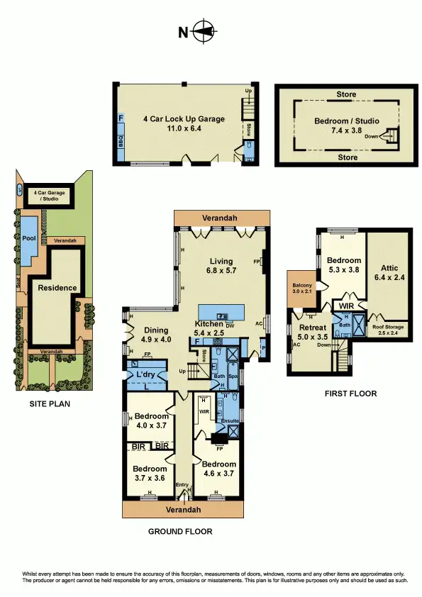 Floorplan of Homely house listing, 26 Hannan Street, Williamstown VIC 3016