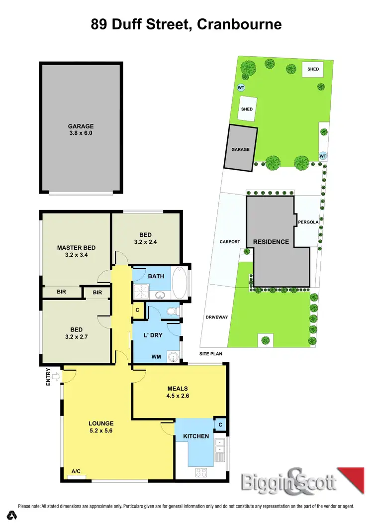 Floorplan of Homely house listing, 89 Duff Street, Cranbourne VIC 3977