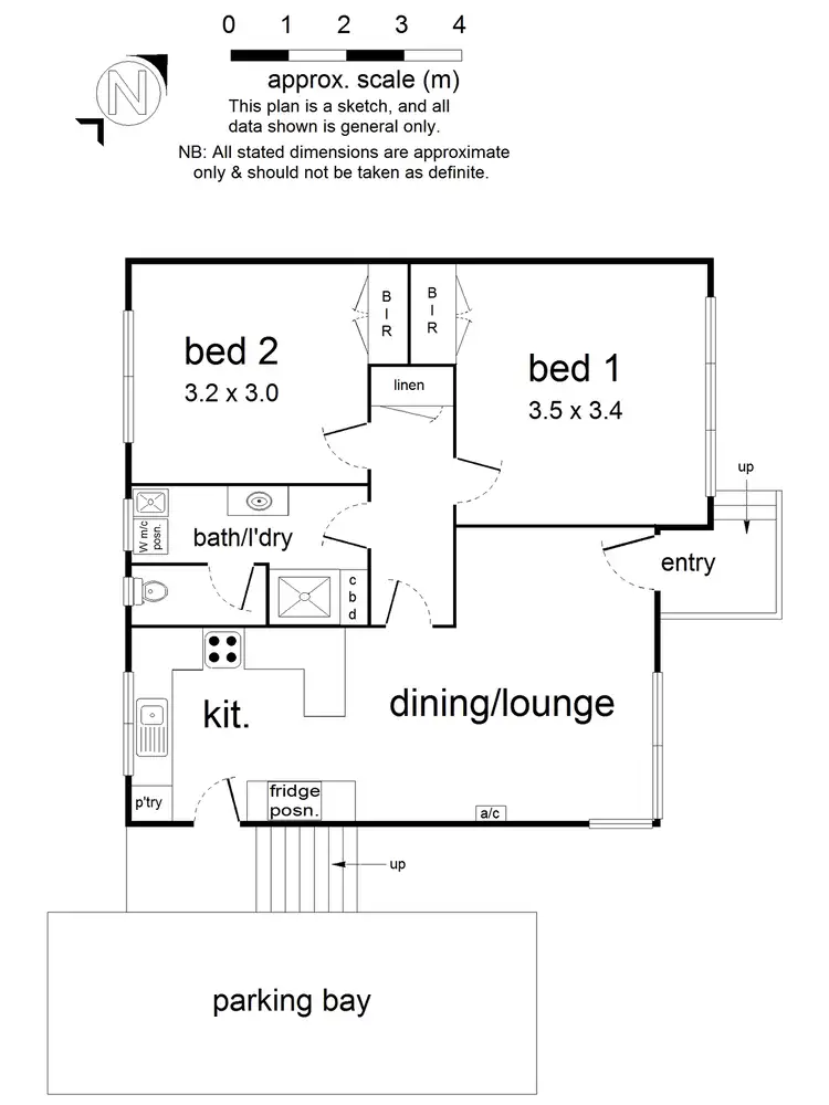 Floorplan of Homely unit listing, 1/35 Oliver Street, Ringwood VIC 3134
