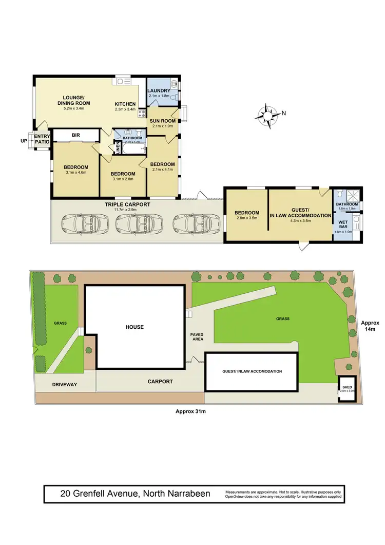Floorplan of Homely house listing, 20 Grenfell Avenue, North Narrabeen NSW 2101