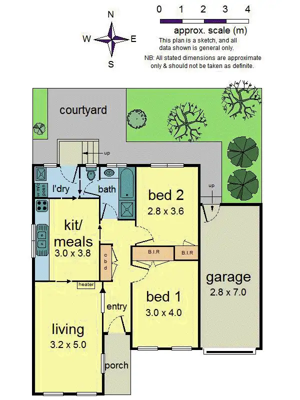 Floorplan of Homely unit listing, 14/14-16 New Street, Ringwood VIC 3134
