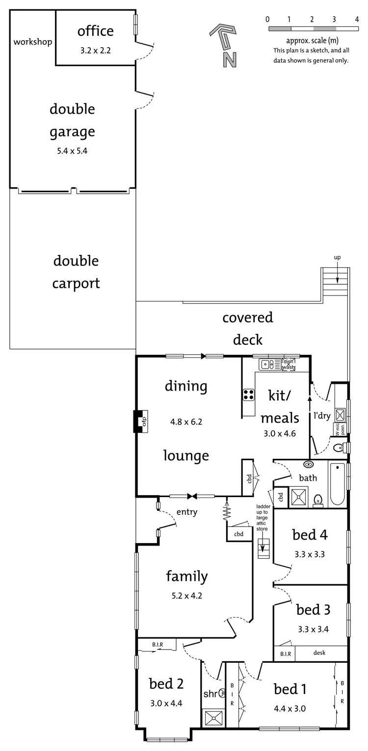 Floorplan of Homely house listing, 39 Renshaw Street, Doncaster East VIC 3109
