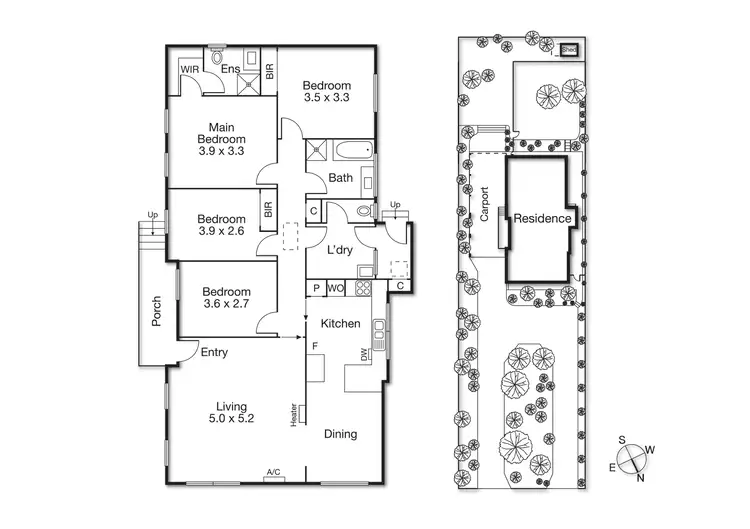 Floorplan of Homely house listing, 1214 Main Road, Eltham VIC 3095