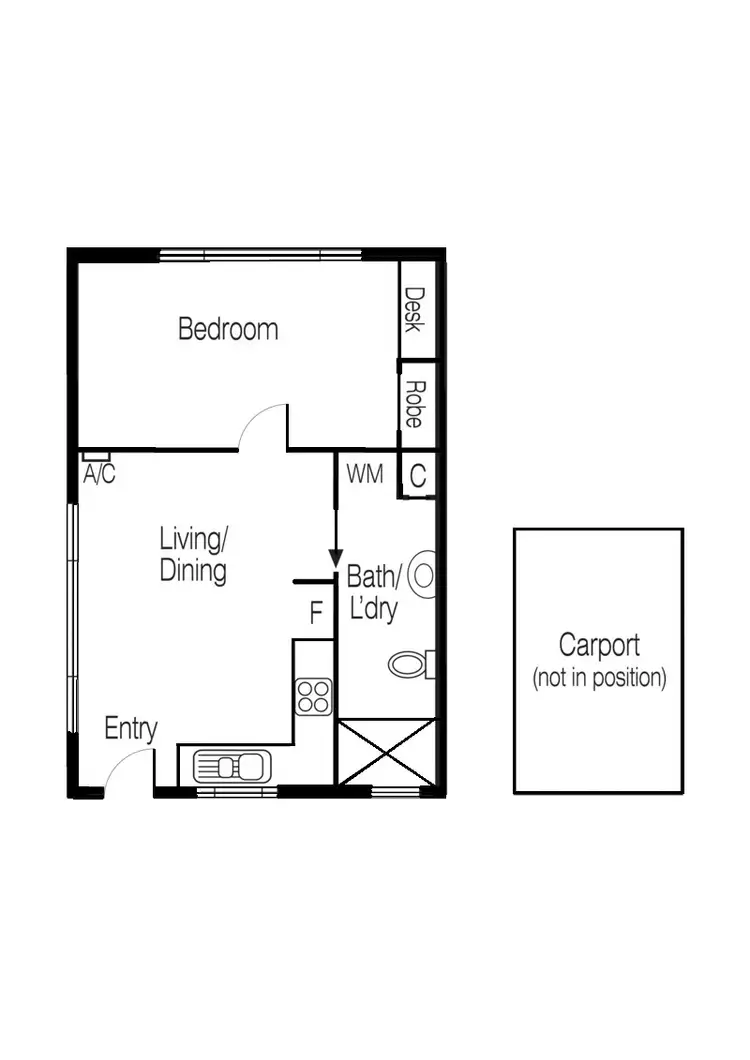 Floorplan of Homely apartment listing, 6/8 Tattenham Street, Caulfield East VIC 3145