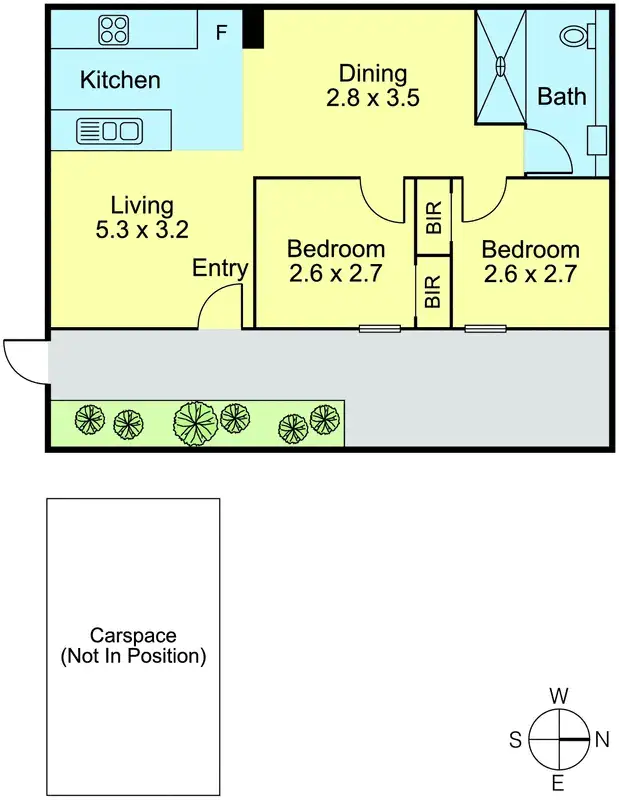 Floorplan of Homely apartment listing, 60 Auburn Road, Hawthorn VIC 3122