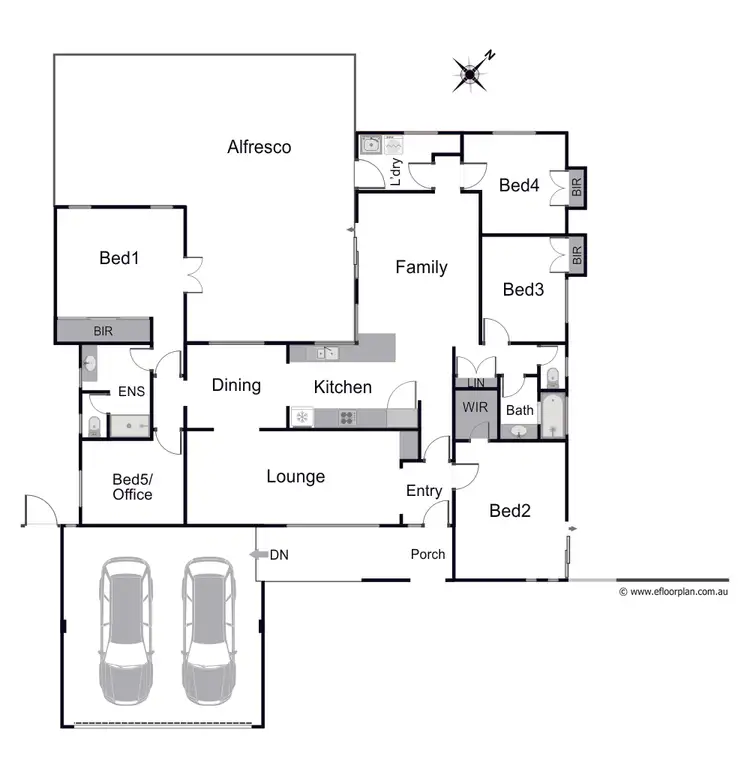 Floorplan of Homely house listing, 18 Arkwell Way, Marmion WA 6020