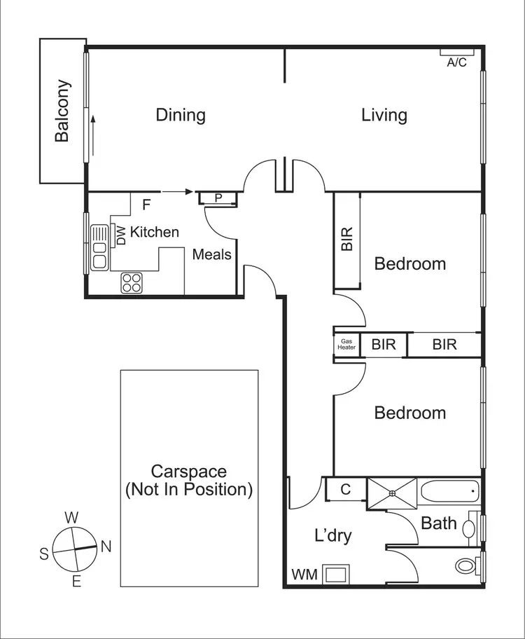 Floorplan of Homely apartment listing, 4/97 Westbury Street, St Kilda East VIC 3183
