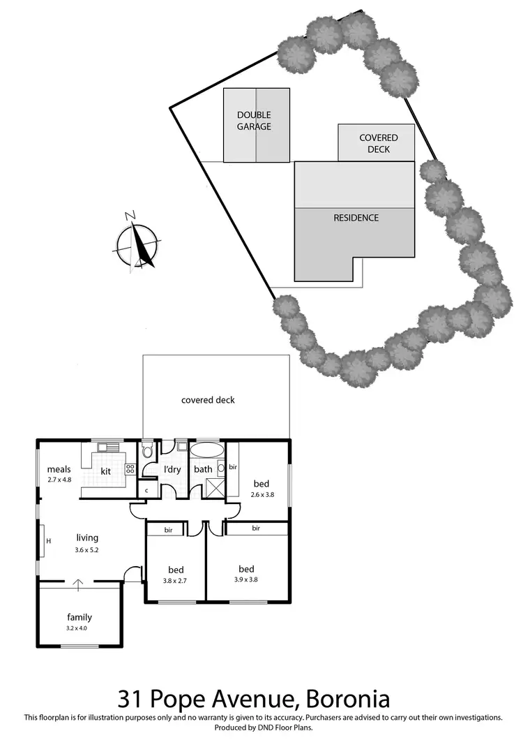 Floorplan of Homely house listing, 31 Pope Avenue, Boronia VIC 3155