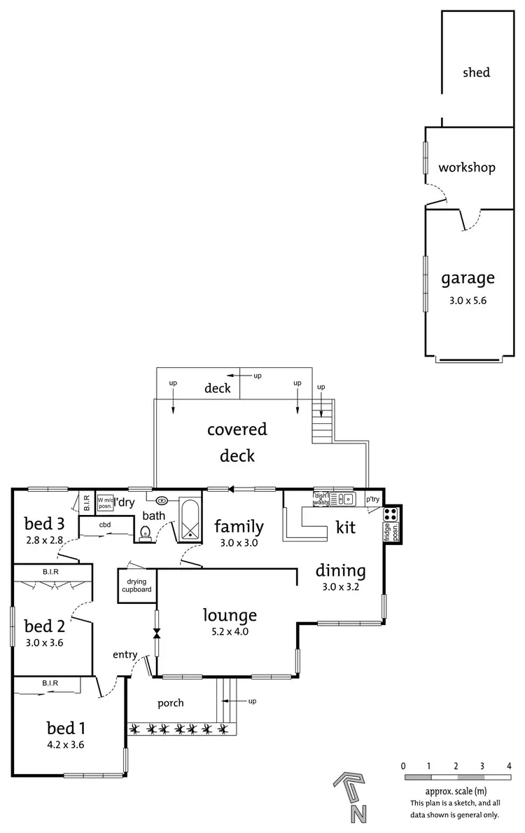 Floorplan of Homely house listing, 8 Samuel Street, Croydon VIC 3136
