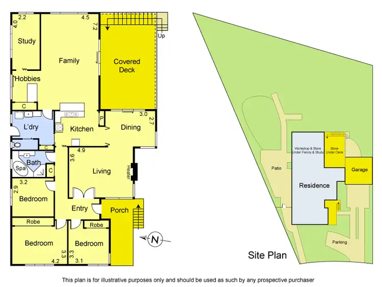 Floorplan of Homely house listing, 41 Highview Drive, Doncaster VIC 3108
