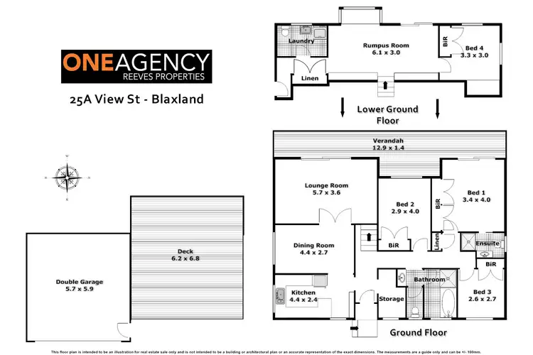 Floorplan of Homely house listing, 25A View Street, Blaxland NSW 2774