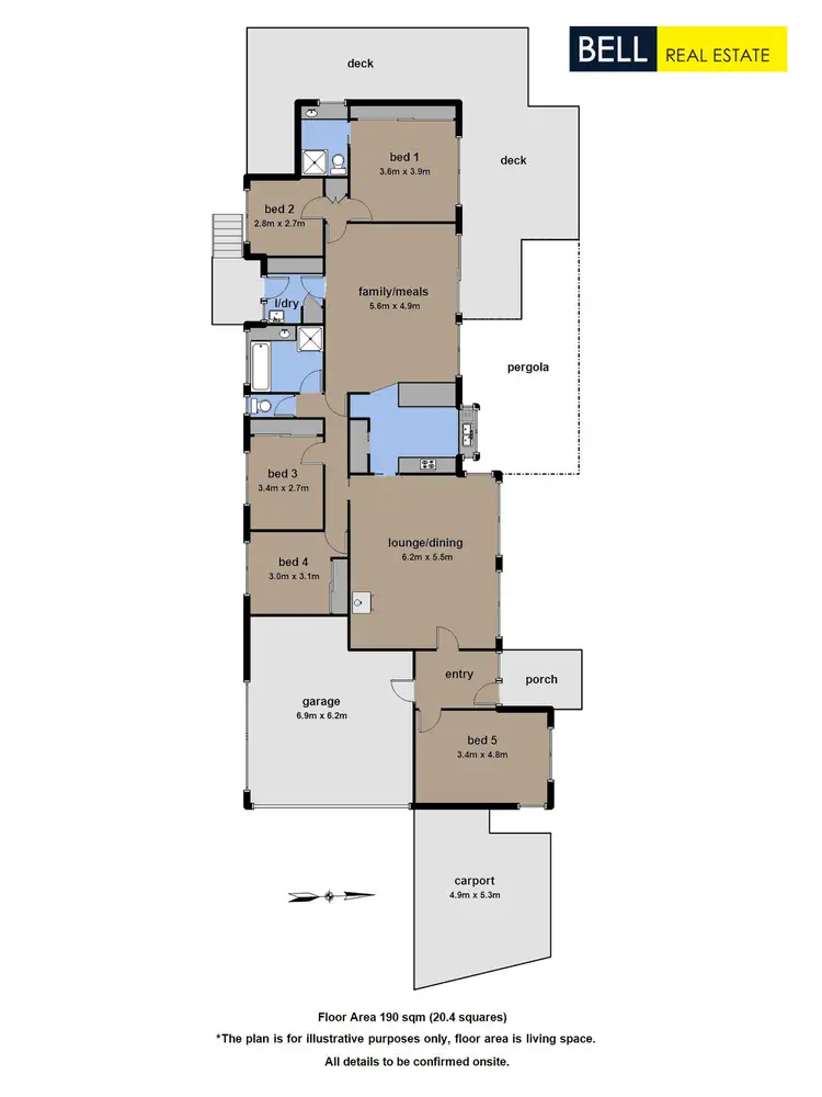 Floorplan of Homely house listing, 30 Olinda Crescent, Olinda VIC 3788