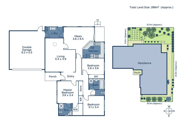 Floorplan of Homely unit listing, 3/17 Tyrrell Avenue, Blackburn VIC 3130