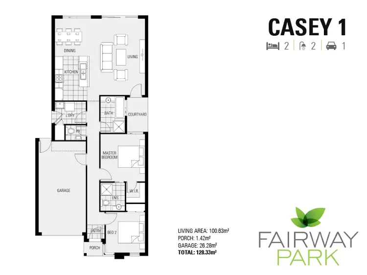 Floorplan of Homely unit listing, 43/1030 Cranbourne-Frankston Road, Cranbourne VIC 3977