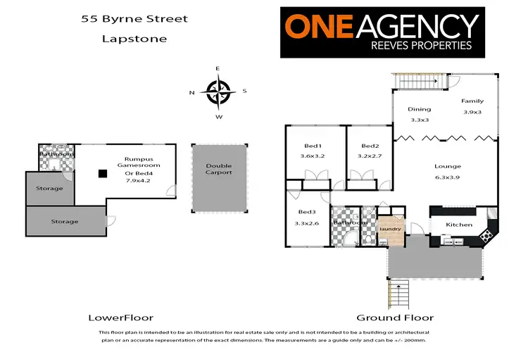 Floorplan of Homely house listing, 55 Byrne Street, Lapstone NSW 2773