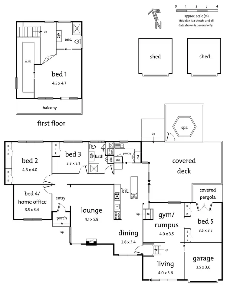 Floorplan of Homely house listing, 4 Holly Court, Bayswater VIC 3153
