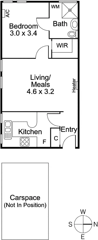 Floorplan of Homely apartment listing, 3/37 Nepean Highway, Elsternwick VIC 3185
