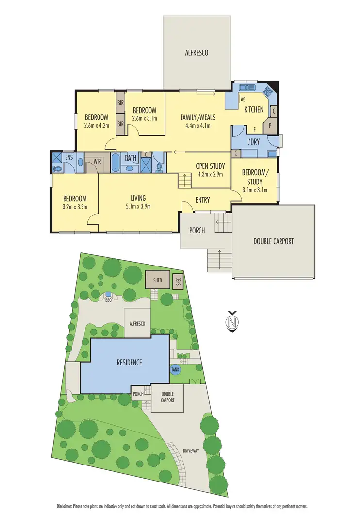 Floorplan of Homely house listing, 232 St Helena Road, Greensborough VIC 3088