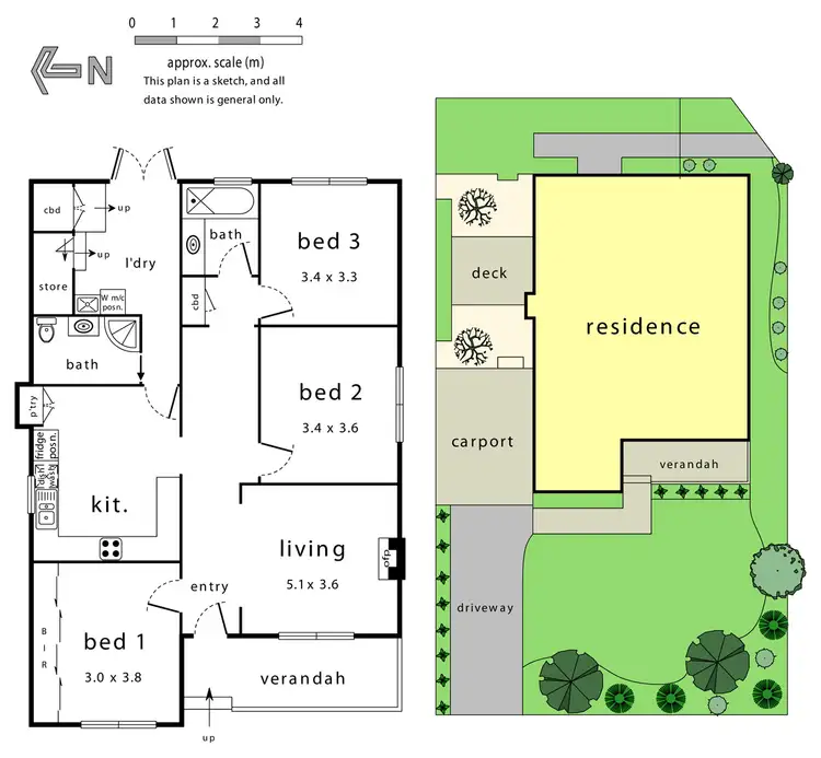 Floorplan of Homely house listing, 1/25 Highton Street, Ringwood East VIC 3135