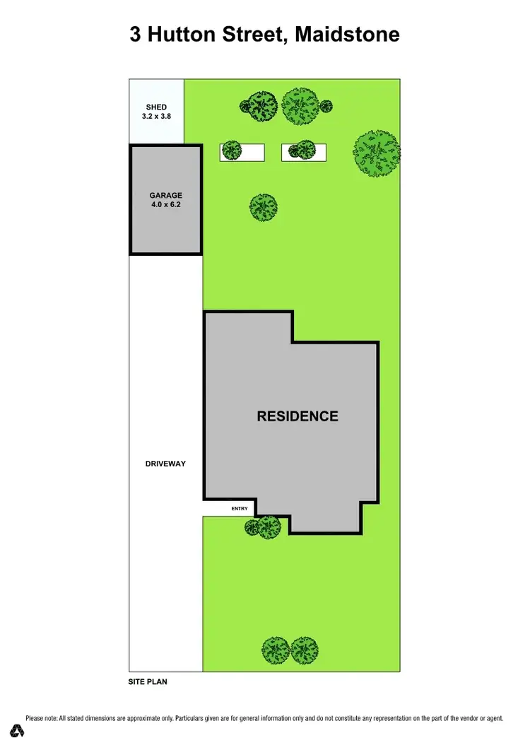 Floorplan of Homely house listing, 3 Hutton Street, Maidstone VIC 3012