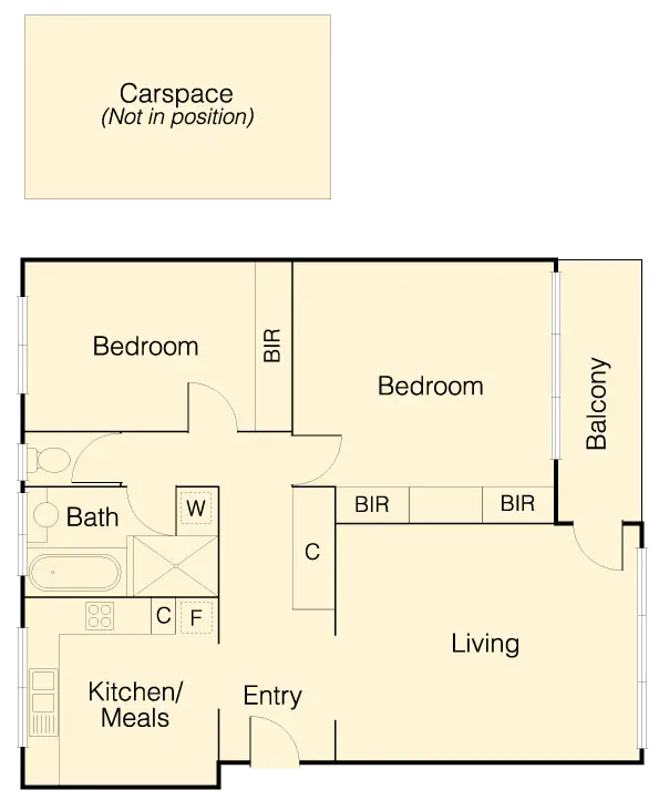 Floorplan of Homely apartment listing, 14/24 Hughenden Road, St Kilda East VIC 3183