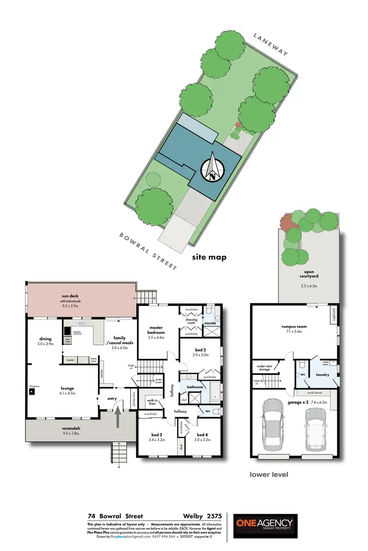 Floorplan of Homely house listing, 74 Bowral Street, Welby NSW 2575