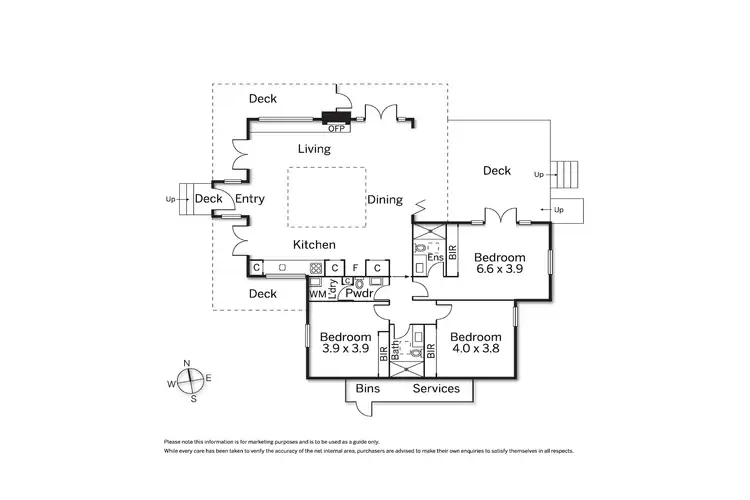 Floorplan of Homely house listing, 11 Lawrance Grove, Portsea VIC 3944