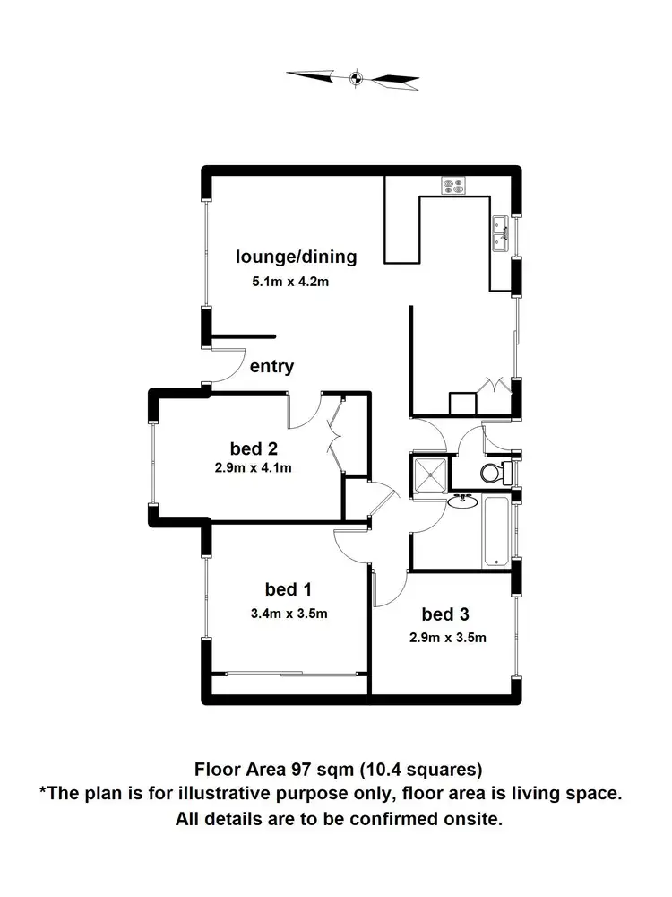 Floorplan of Homely house listing, 1570 Warburton Highway, Woori Yallock VIC 3139