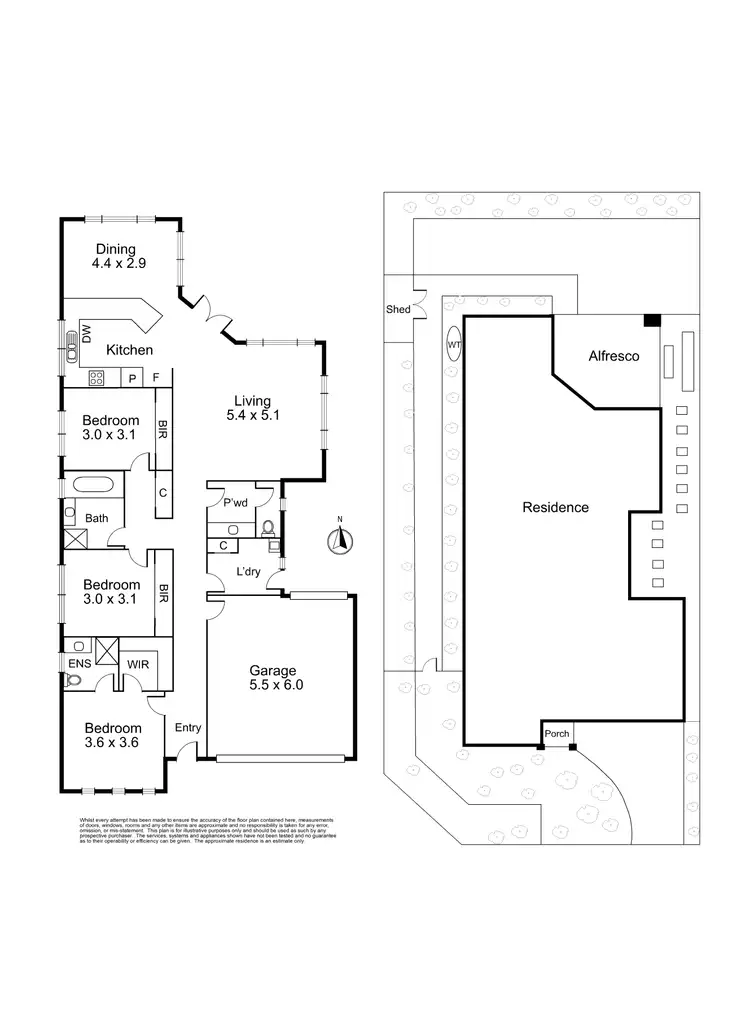 Floorplan of Homely house listing, 22 Gillow Grove, Doreen VIC 3754