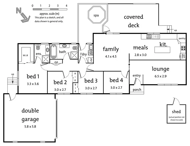 Floorplan of Homely house listing, 2 Schoning Court, Croydon North VIC 3136