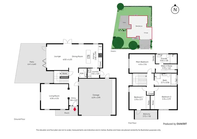 Floorplan of Homely townhouse listing, 16 Niki Court, Bentleigh East VIC 3165