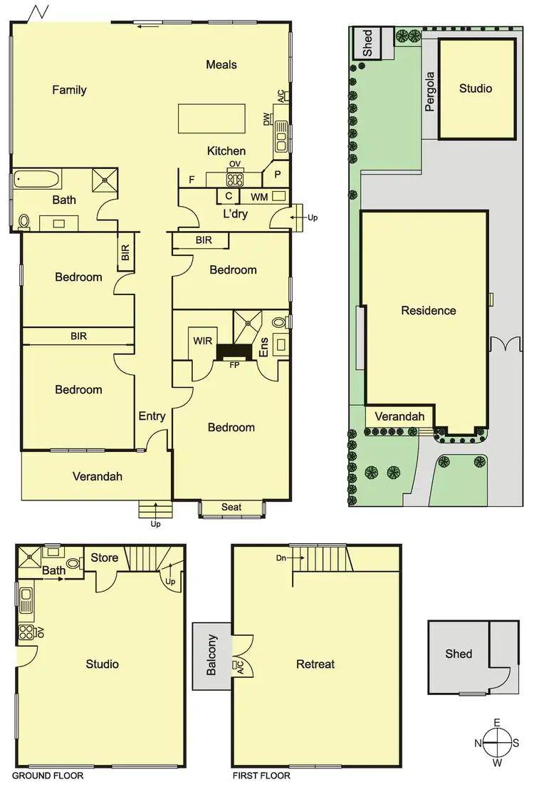 Floorplan of Homely house listing, 13 Royal Parade, Caulfield South VIC 3162