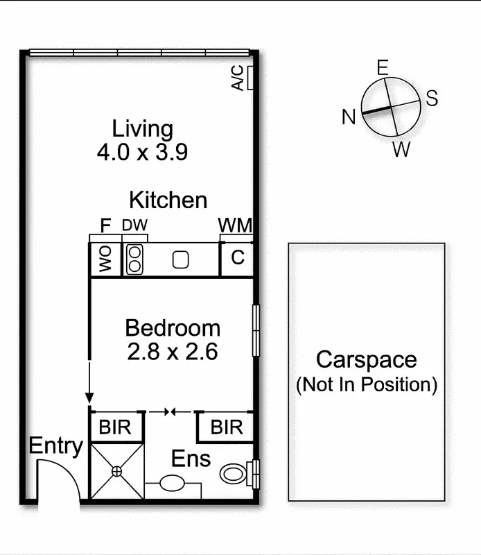Floorplan of Homely apartment listing, 16/37 Margaret Street, South Yarra VIC 3141