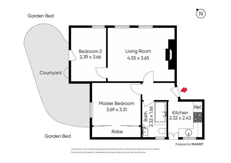Floorplan of Homely apartment listing, 3/61 Canterbury Road, Middle Park VIC 3206