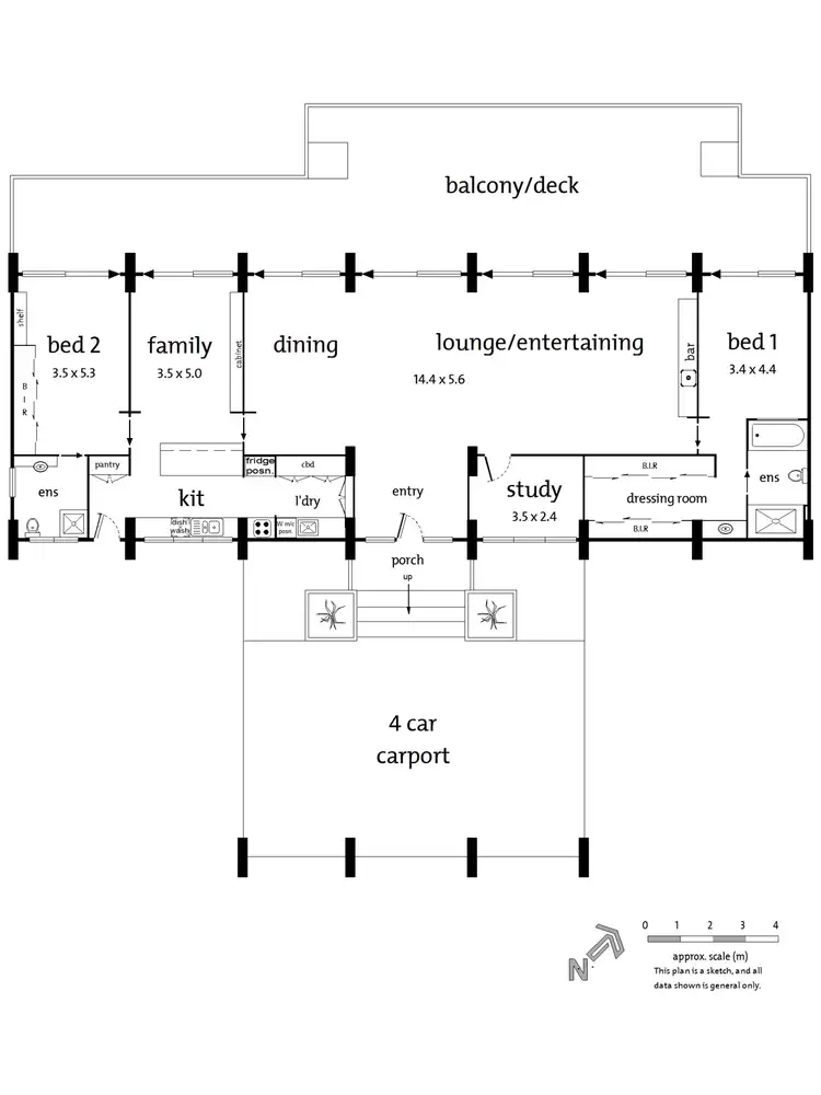 Floorplan of Homely house listing, 90 Richardson Road, Croydon North VIC 3136