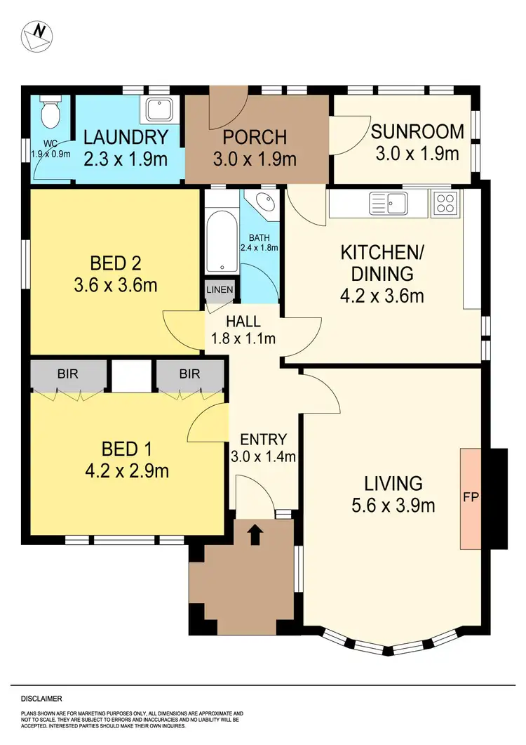Floorplan of Homely house listing, 716 Bungaree-Wallace Road, Wallace VIC 3352