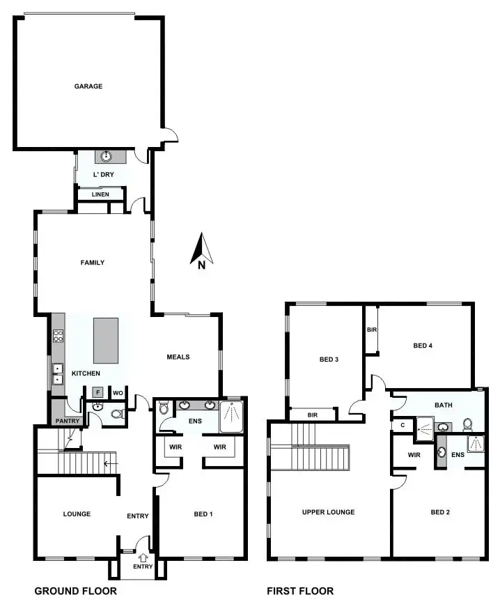 Floorplan of Homely house listing, 16 Burnettia Lane, Mount Claremont WA 6010
