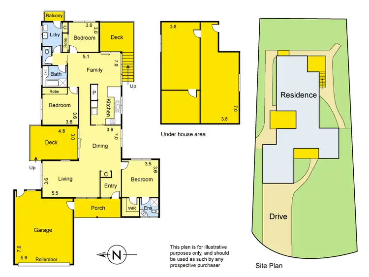 Floorplan of Homely house listing, 16 Wendover Place, Yallambie VIC 3085