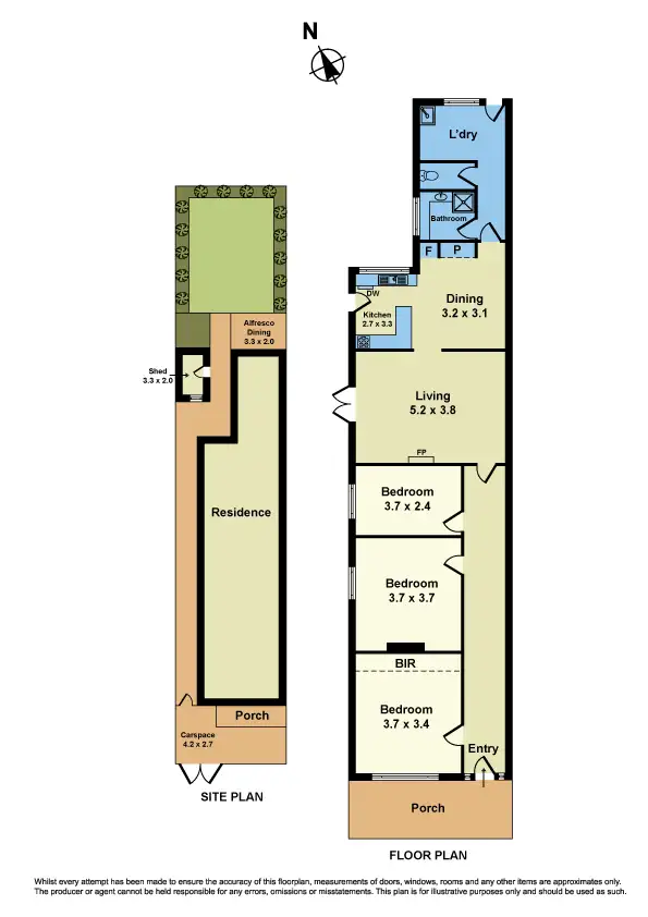 Floorplan of Homely house listing, 146 Ferguson Street, Williamstown VIC 3016